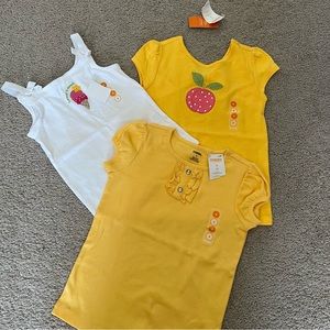 Bundle of three girls Gymboree tops